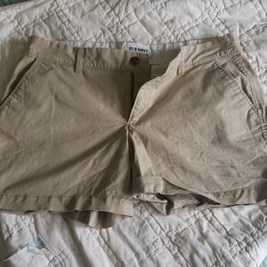 Khaki old navy shorts